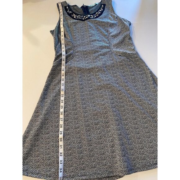 Maurices Embellished Sleeveless A-Line Dress, Size Large - Picture 8 of 10
